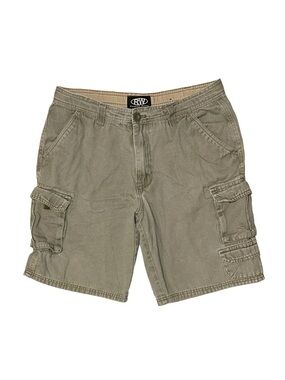 RUGGED WEAR Men's Cargo Shorts Size 32 Inch Waist